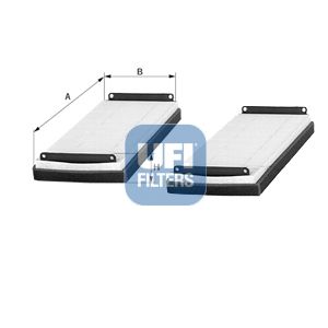 Cabin filter Particulate Filter 53.005.00 UFI for MERCEDES-BENZ MAYBACH - Image 2