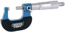 Draper 46603 Metric External Micrometer 0 - 25mm