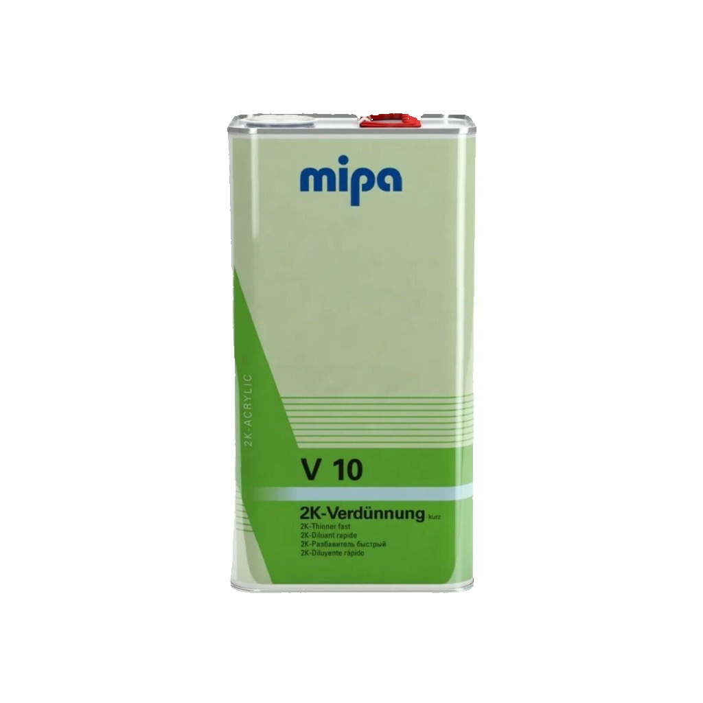 Mipa V10 2K Thinner Fast 5L 2K-Verdunnung Acrylic Car Paint Reducer