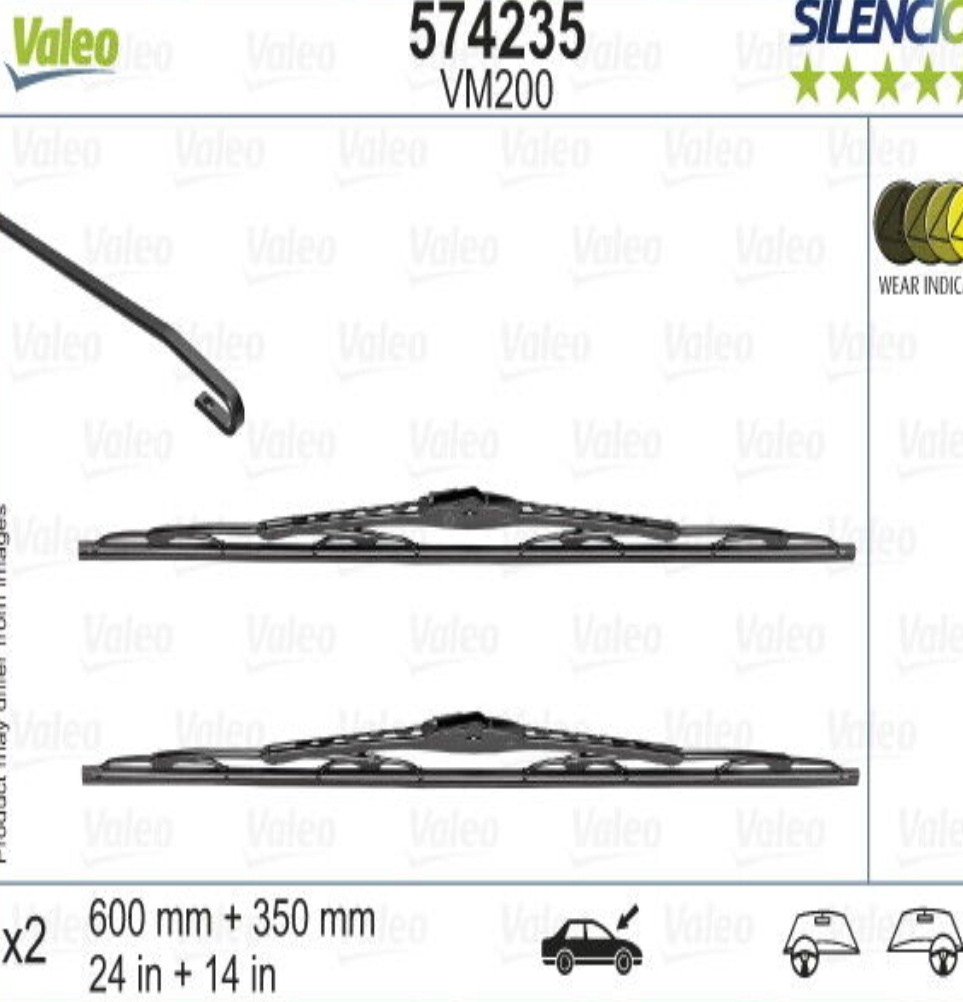 VALEO-OE 574235-OE Wiper Blade for OPEL,VAUXHALL