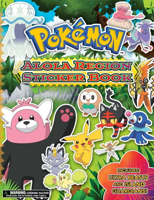 Pokmon Alola Region Sticker Book by  The Pokemon Company Int... - 9781604381962