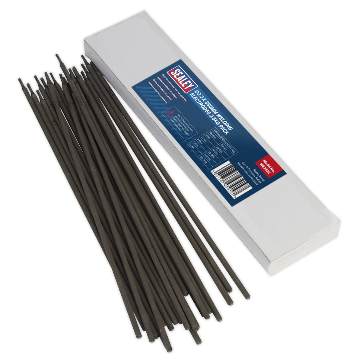 Sealey WE2532 Welding Electrodes 3.2 x 350mm - 2.5kg Pack