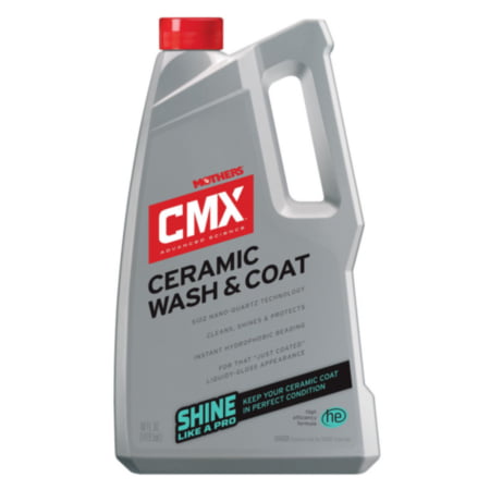 NEW Mothers CMX Car CERAMIC WASH & COAT SiO2 Hydrophobic Gloss Coating Shampoo