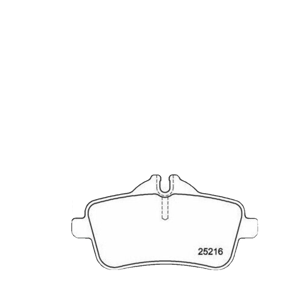 Brembo Brake Pad Rear - P50156