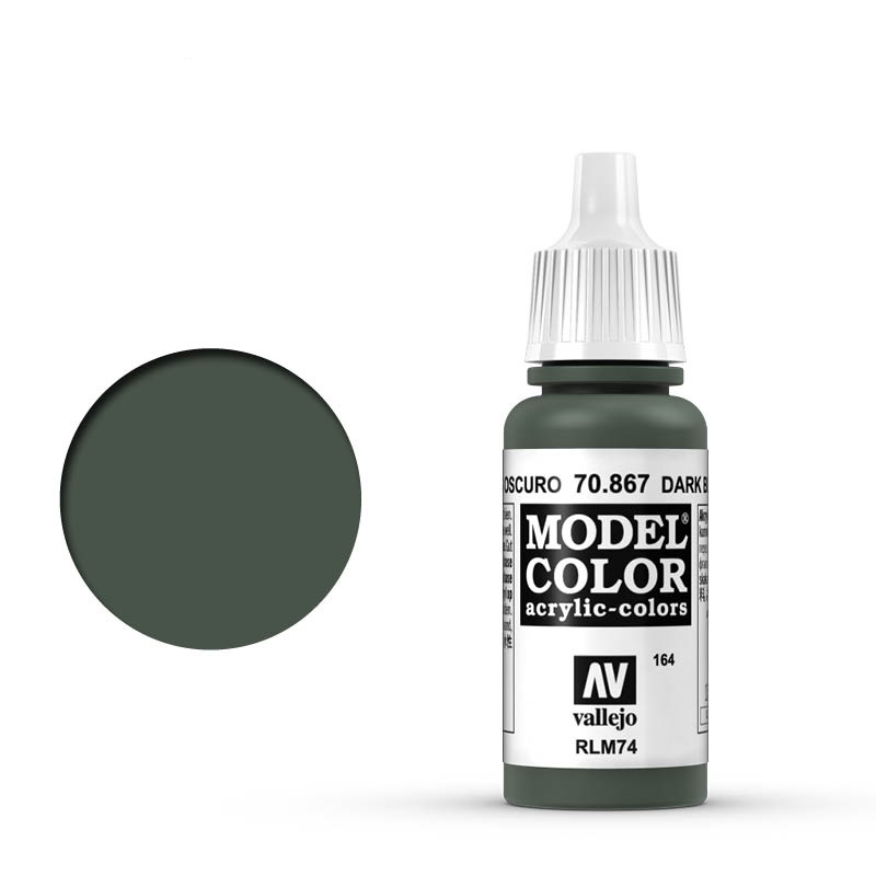 Vallejo Model Color - Dark Blue Grey - Image 6