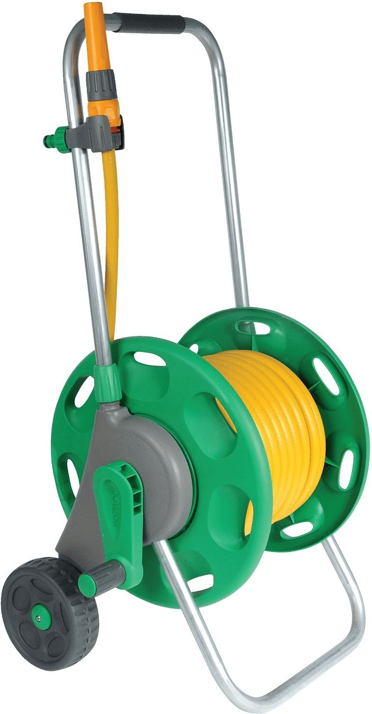 Original HOZELOCK Hose REEL CART plus 30 Metre HOSE 2434 5010646052252 . .