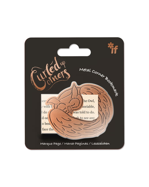 Curled Up Corners - Sleepy Owl