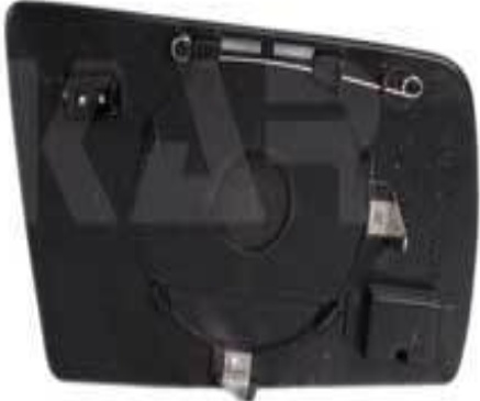 ALKAR 6431539 Mirror Glass, outside mirror for MERCEDES-BENZ