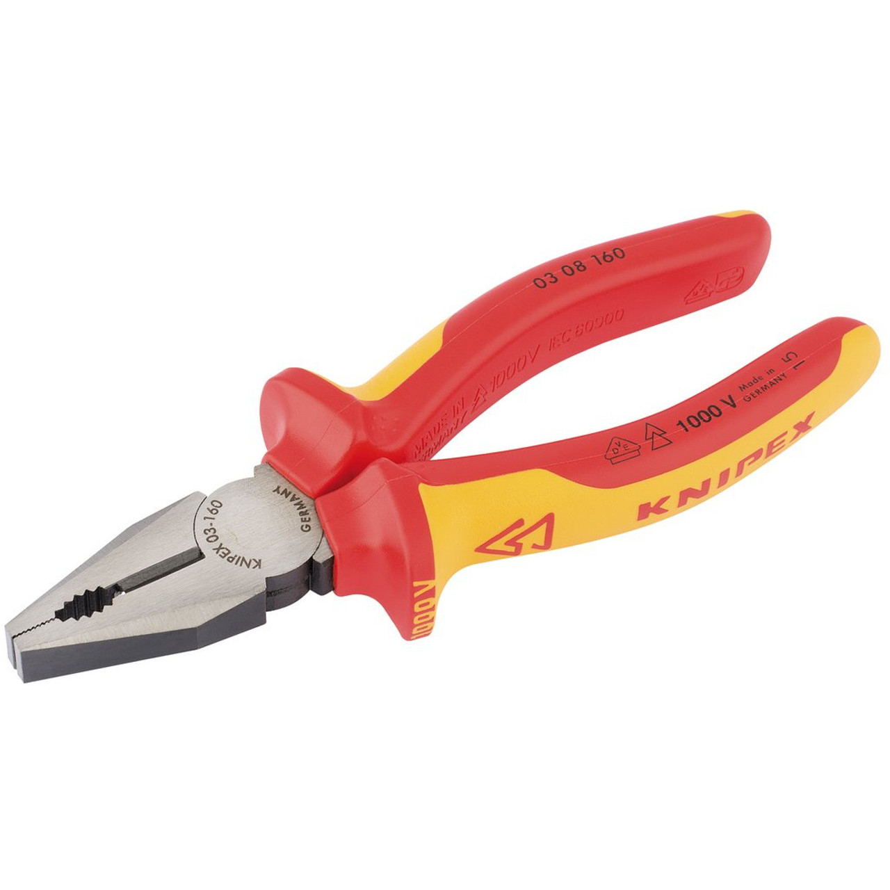 Draper VDE COMBI. PLIERS 160MM 32019 VDE Fully Insulated Combination Pliers