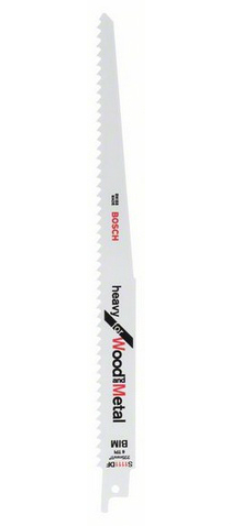 Bosch Professional Sabre saw blade S 1111 DF Heavy Wood and Metal 2608656261
