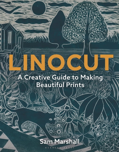 Linocut by Sam Marshall -
