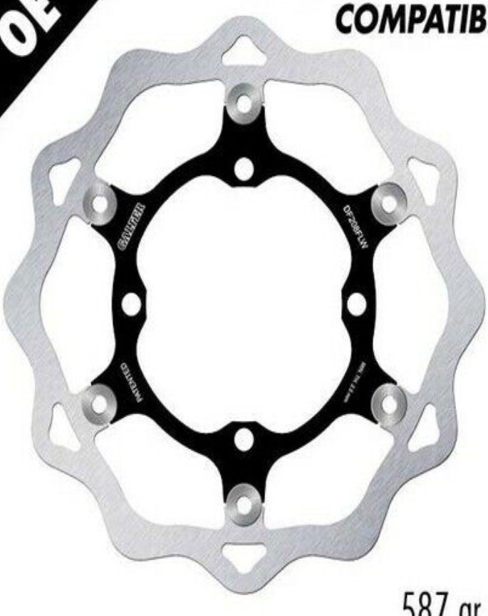 Galfer Front Brake Disc WAVE FLOATING (C. STEEL) 270x3mm KAWASAKI KX 450 F 2019