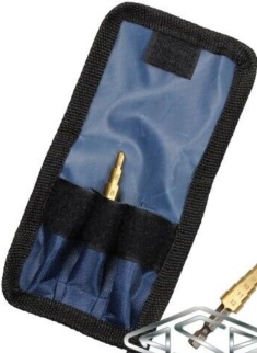 US PRO 3pc HSS Step Drill Titanium Coated Hex Shank 2603