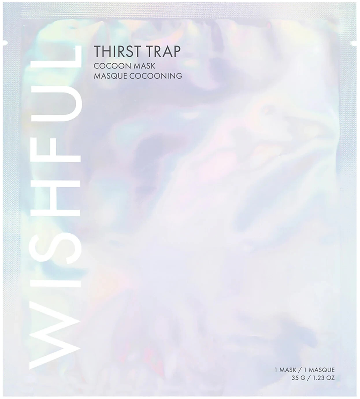 Huda Beauty WISHFUL Thirst Trap Hydrating Sheet Mask 35g 100% genuine