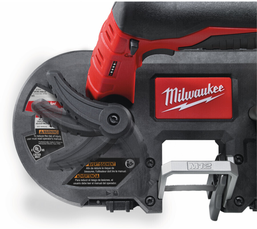 MILWAUKEE BAND SAW 12V - BARE UNIT - M12BS-0 - 4933431310