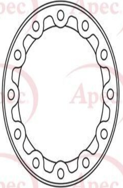 Apec Brake Disc Single Premium MK374048 5028906055066 310mm DSK2907
