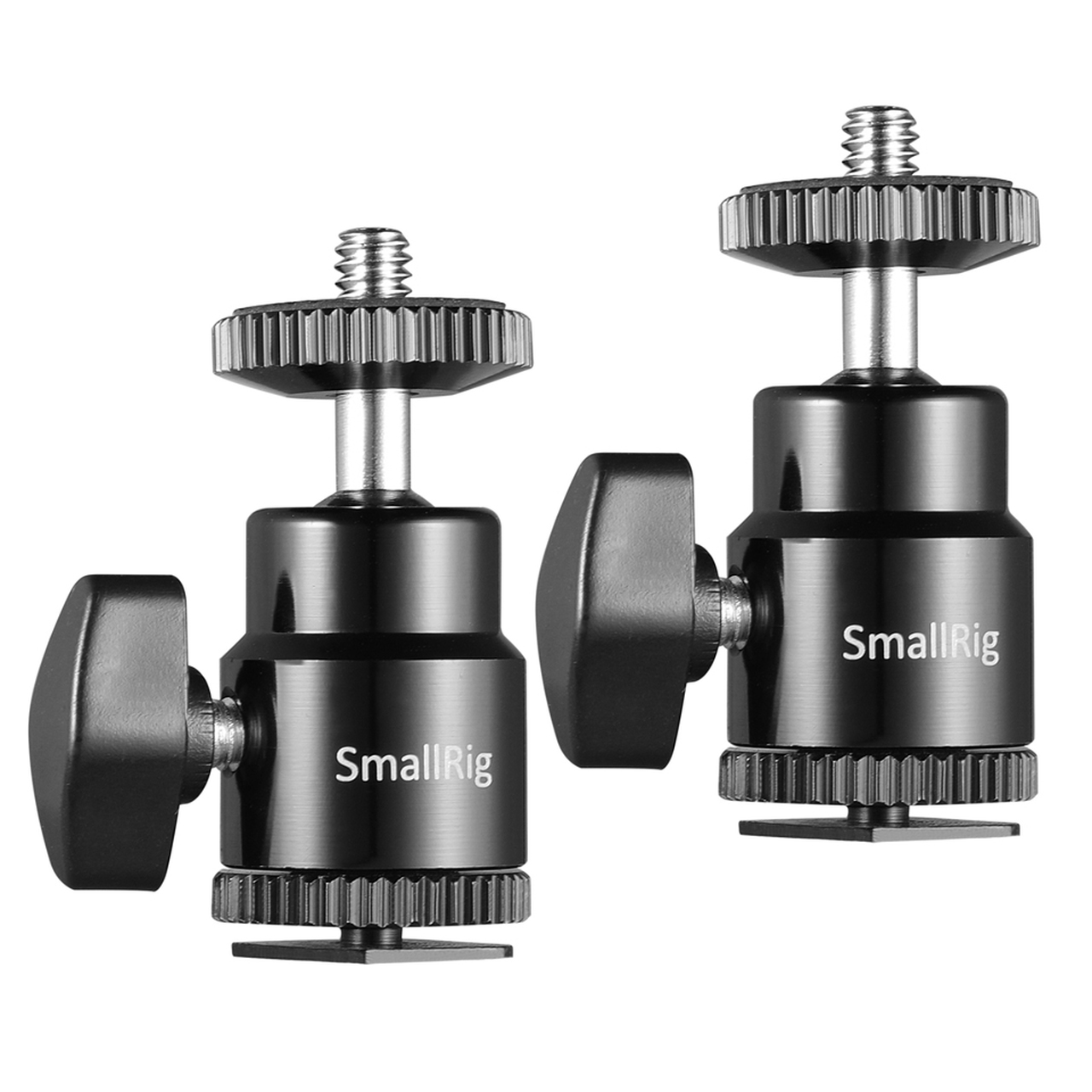 SmallRig 2pc Adjustable 1/4"" Camera Hot shoe Mount with 1/4"" Screw - 2059