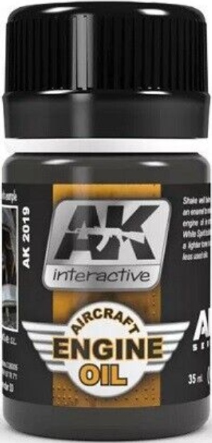 AK Interactive AK2019 - Aircraft Engine Oil - New