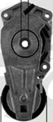 Multi-ribbed V-belt tensioner T38405 GATES for MINI MINI MINI Convertible