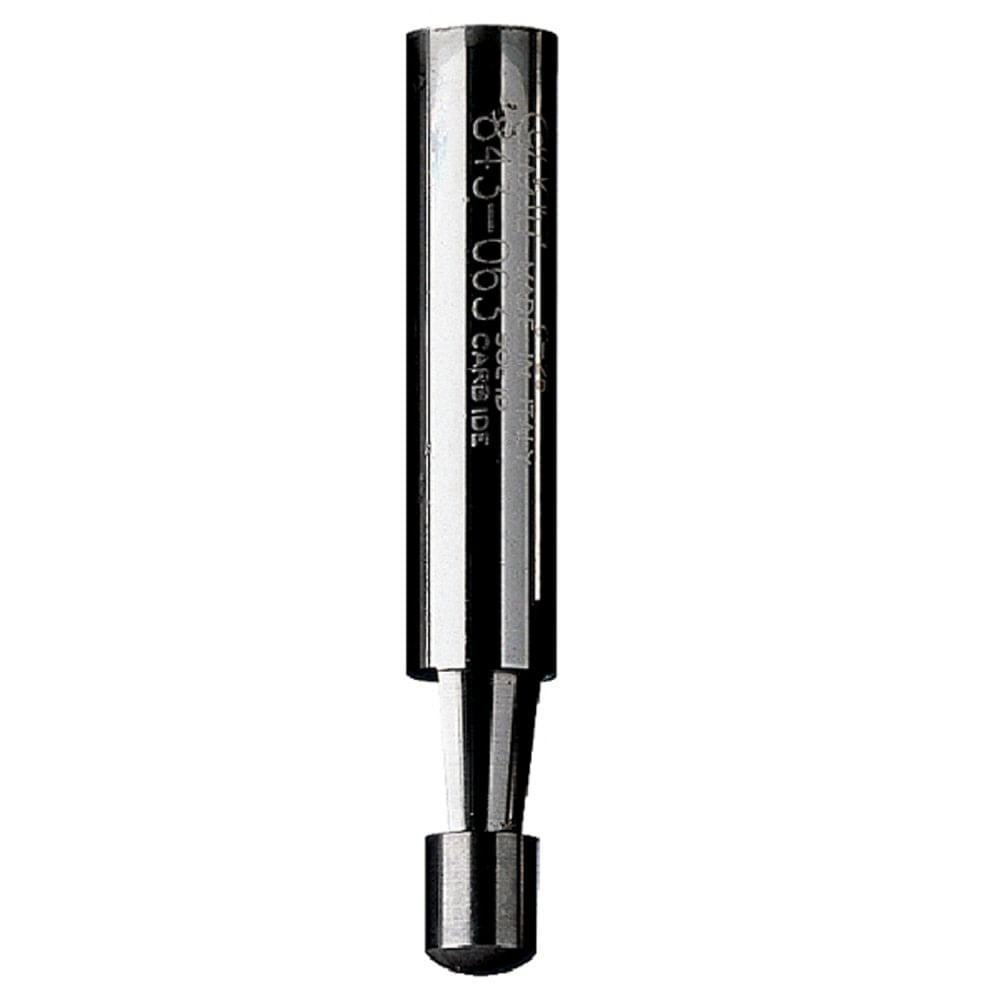 CMT Combination trimmer router bit - 6.35 dia x 6.35 cut x 1/4 shank, 7 deg