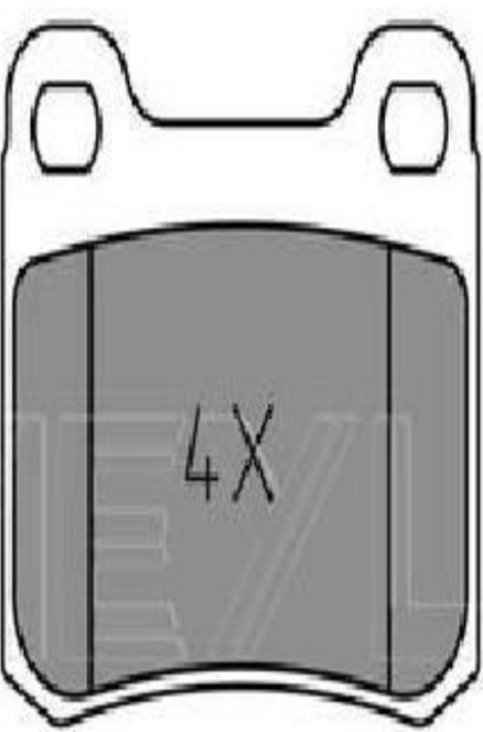 2x ✅Fits MEYLE 025 206 8713 BRAKE PAD SET MERCEDES-BENZ BM 201 (10/8 ⭐UK Seller⭐