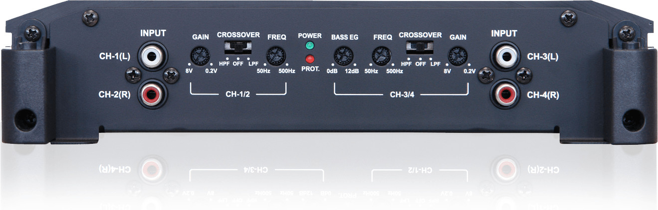 ALPINE BBX-F1200 Car Audio Class-A/B 4 Channel Power Amp Amplifier