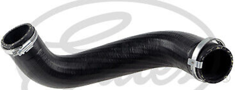 Air duct pipe AEM (Ethylene Acrylate Rubber) 09-0438 GATES for VOLVO C30 S40 II