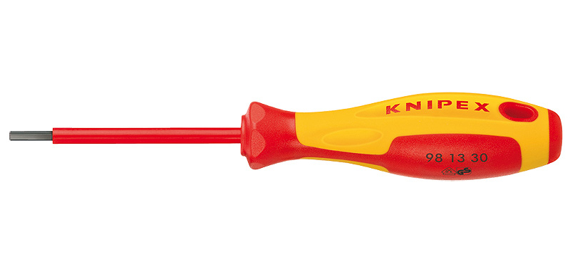 Knipex 98 13 25 VDE Insulated 2.5mm Hex Allen Key Screwdriver