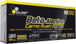 OLIMP BETA - ALANINE CARNO RUSH amino acid formula vitamin B6 80 tabs
