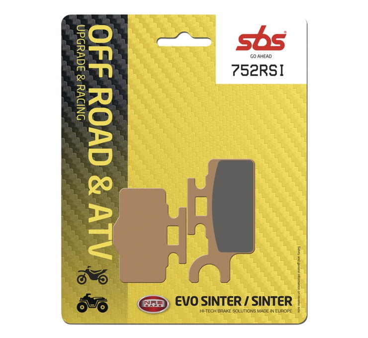 Free Shipping SBS P752-RSI Brake Pad For Motorcycle Parts Accessories