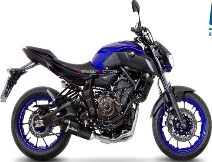 Full System 2/1 Leovince LV ONE EVO BLACK approved YAMAHA MT-07 2017 2020