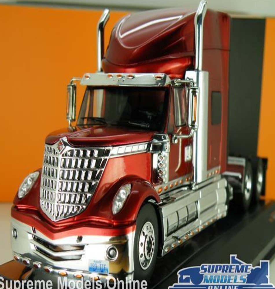 INTERNATIONAL LONESTAR MODEL LORRY TRUCK CAB TRACTOR UNIT RED 1:43 IXO TR103 K8