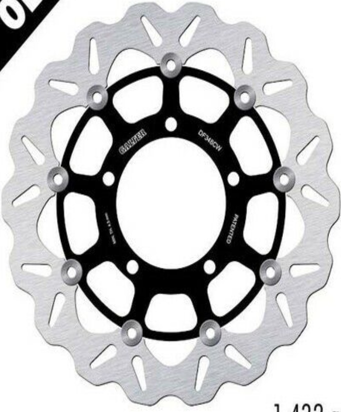 Galfer Front Brake Disc WAVE FLOATING FULL 310x5mm SUZUKI GSX R 1000 2005>2006