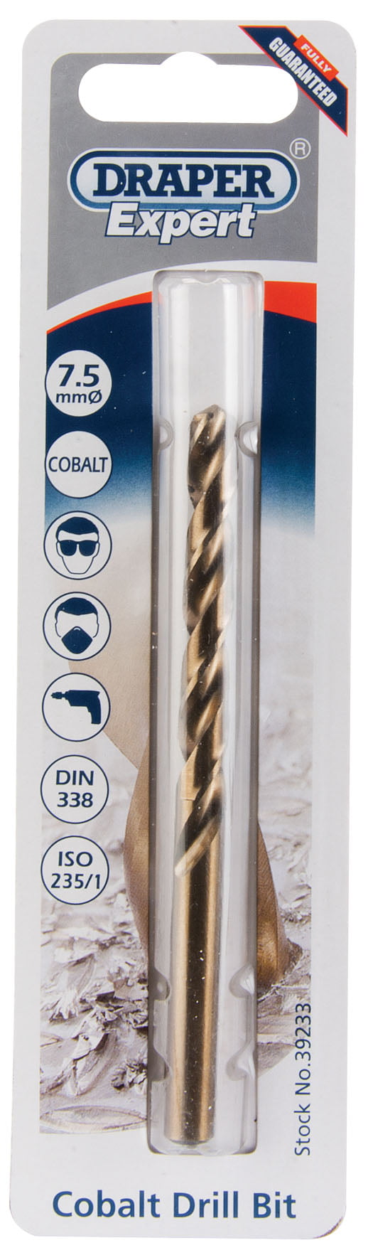 Draper Expert Cobalt Hss Drill Bit, 7.5Mm Size 5