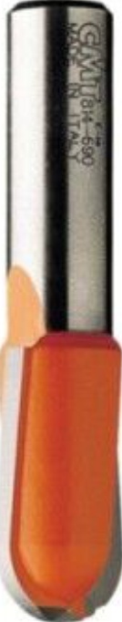CMT Round Nose Router Bit - 3.2mm radius x 1/4 shank