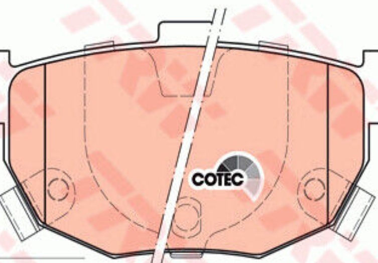 Brake pads GDB3170 TRW for HYUNDAI LANTRA   S COUPE LANTRA Mk II COUPE I