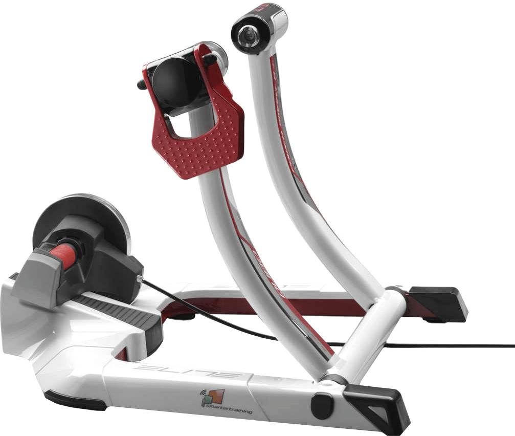 Elite Unisex White Qubo Power B+ Smart Turbo Trainer