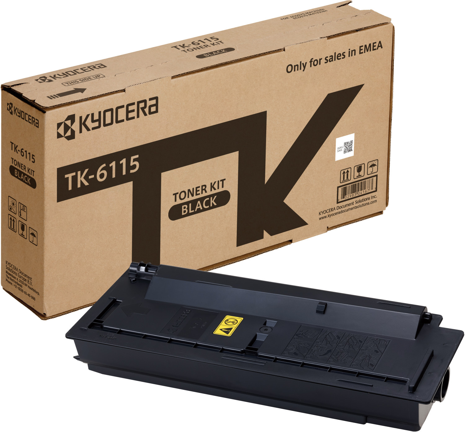Kyocera TK-6115 Black Toner Cartridge (15/000 Pages)