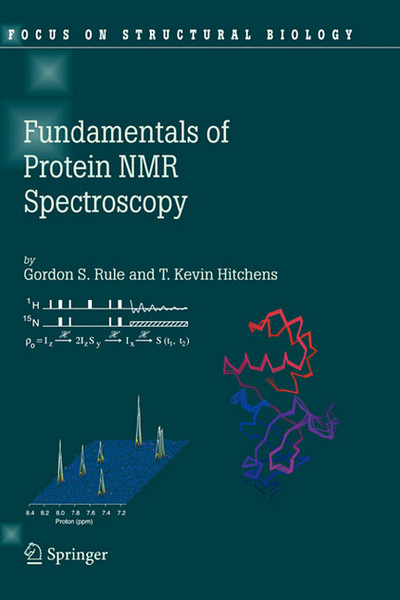 Rule - Fundamentals of Protein NMR Spectroscopy - New hardback or case - X555z