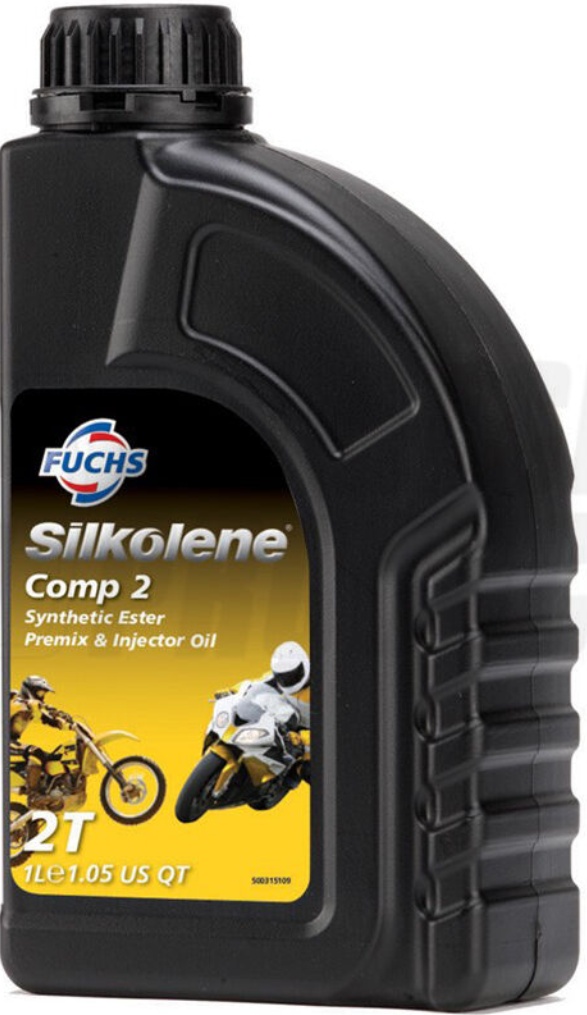 Silkolene Comp 2 2 Stroke Oil 1L Motorcycle MX Enduro Premix Injector Oil