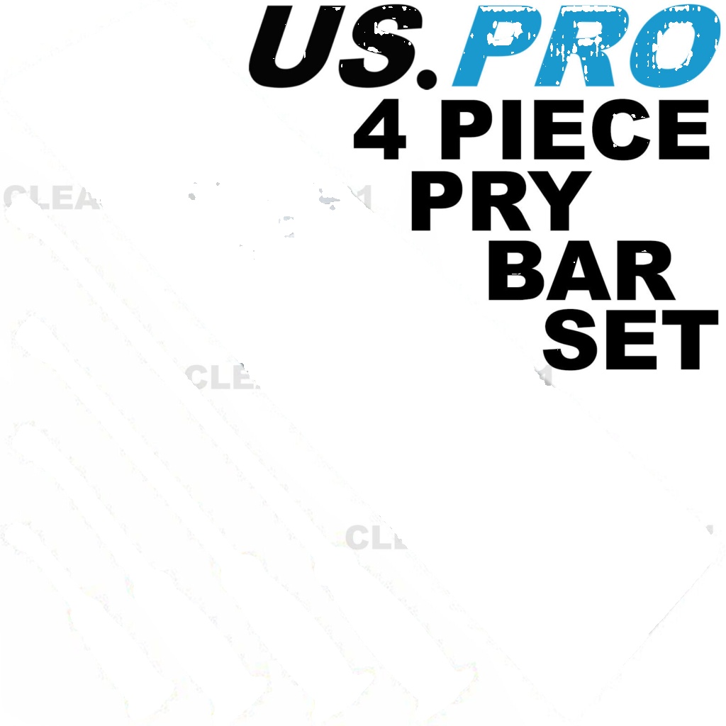 US PRO 4PC GUARD  HANDLE PRY BAR SET 6766