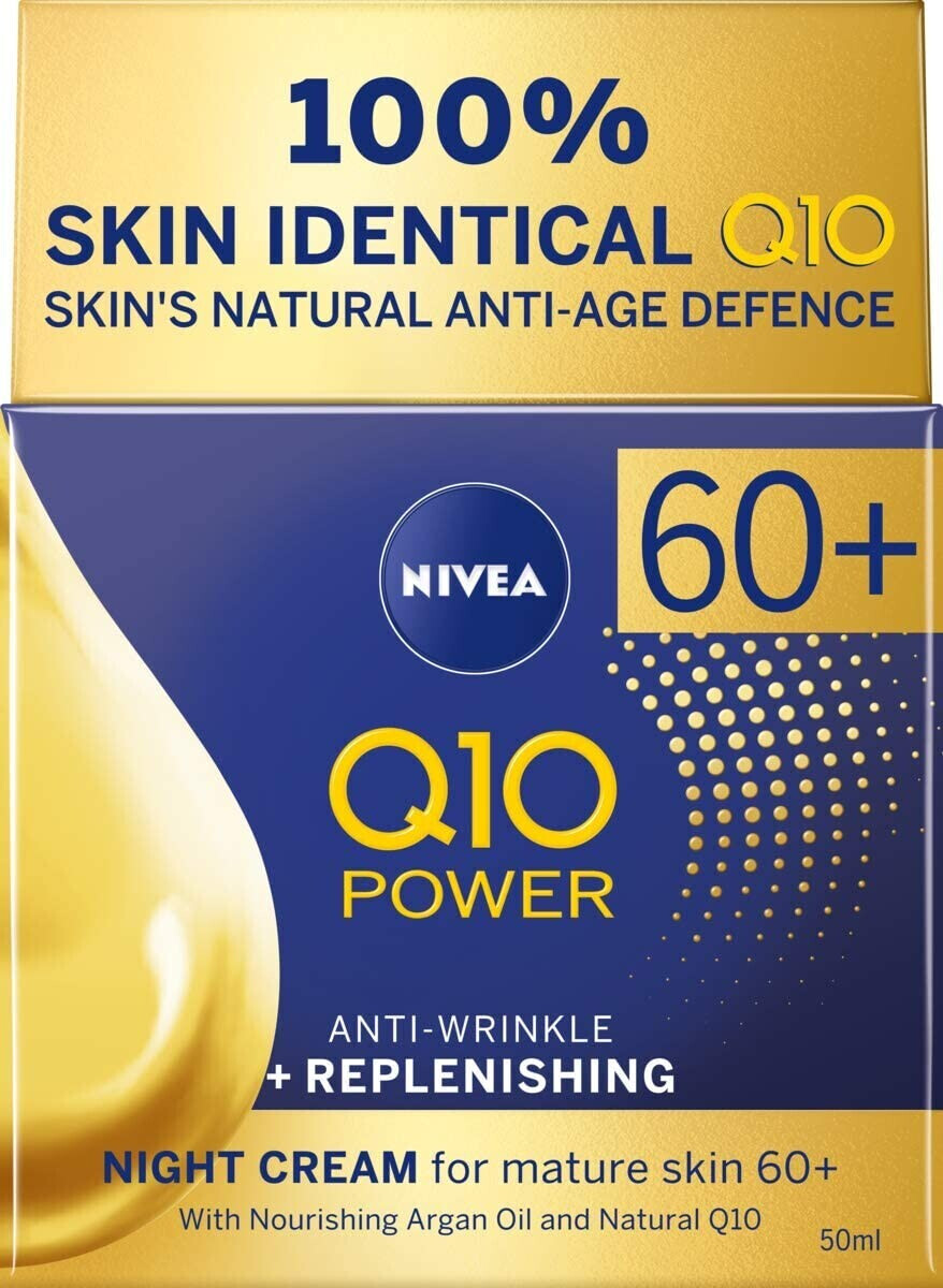 NIVEA Q10 Power 60 + Deep Restoring Night Cream 50 ml - Image 7