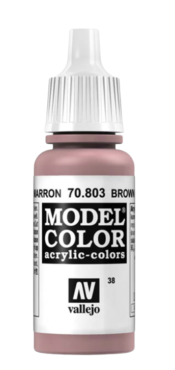 Vallejo VA803 17ml - Model Color - Brown Rose (10) - Image 7
