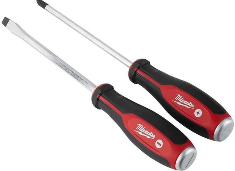 Milwaukee Tri-Lobe Demolition Screwdriver Set - 2 Piece 4932471872 Twin Pack