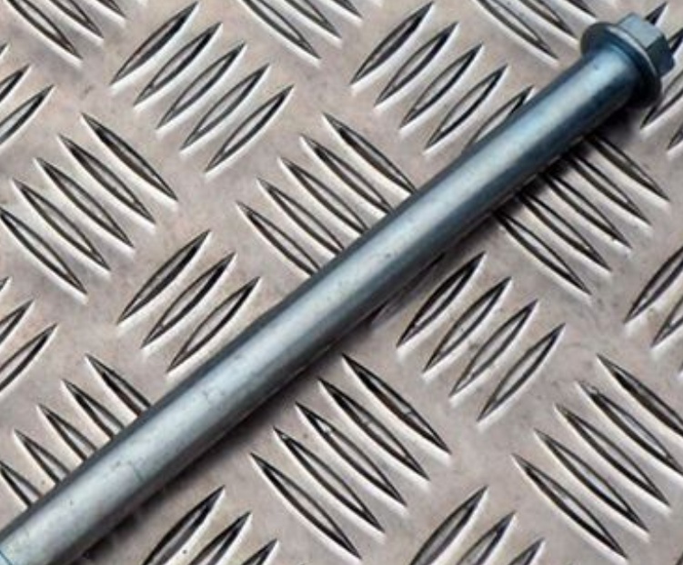 15mm PIT BIKE WHEEL AXLE BOLT - 250mm LONG fits 110cc 125cc 140cc 160cc