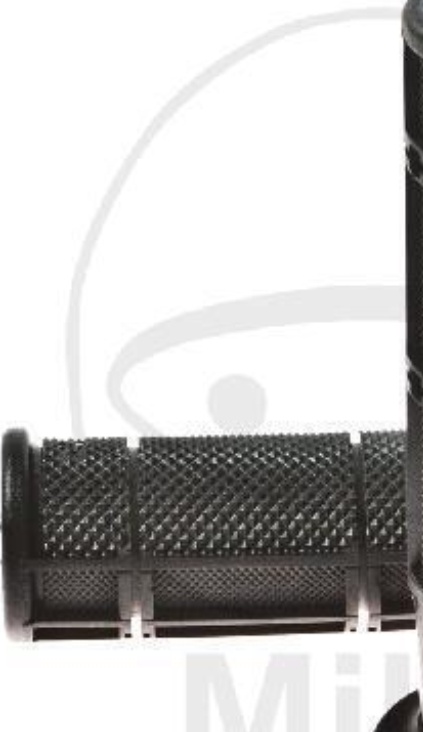 Domino Black Closed ATV Grips D 22 Mm L 125 Mm For Motorcycle Parts