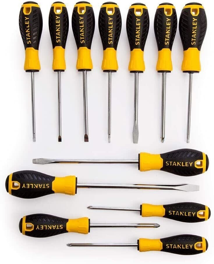 Stanley 12 Piece Essential Mixed Screwdriver Set - Image 5