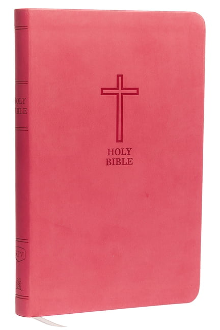 KJV Holy Bible: Value Thinline, Pink Leathersoft, Red Letter,... - 9780718098216