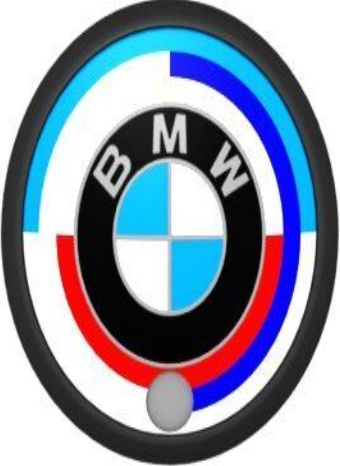 BMW Genuine Badge BMW 50 Years M Fits G42 G87 G82 G01 G01 LCI F97 51148087193