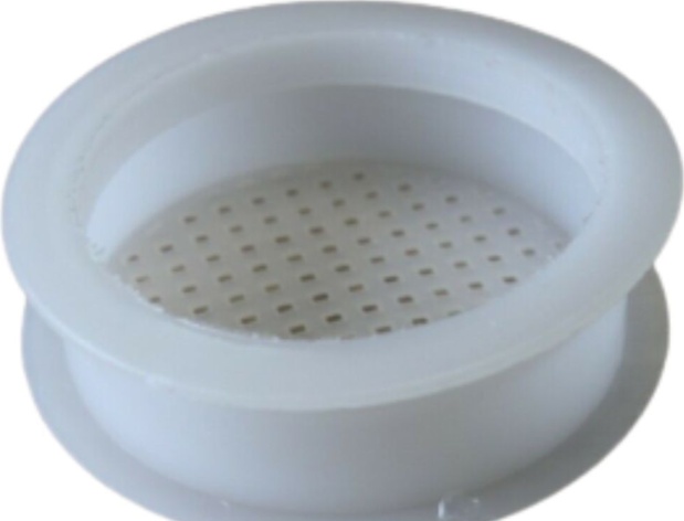 Gas Drop Out Round Floor Vent Campervan Caravan Motorhome Black 75mm x 75mm